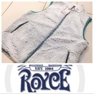 Royce Sherpa Teddy Vest